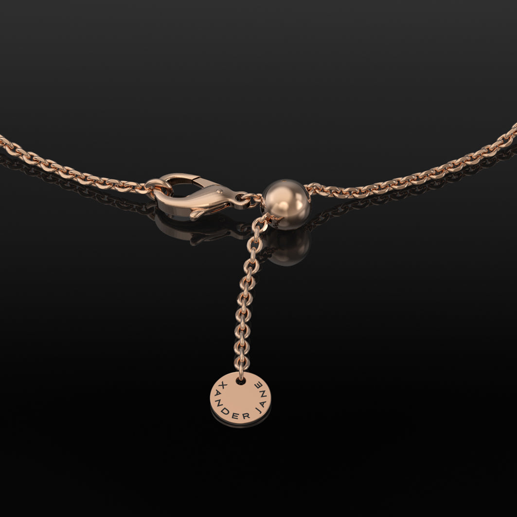 SPIKED Pearl Drop Necklace